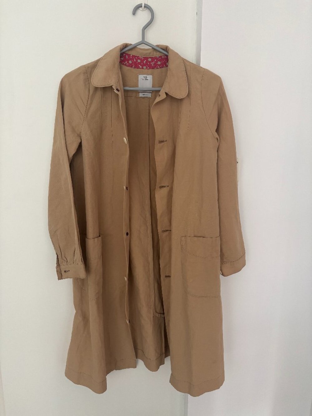 VISVIM linen cotton beige light jacket